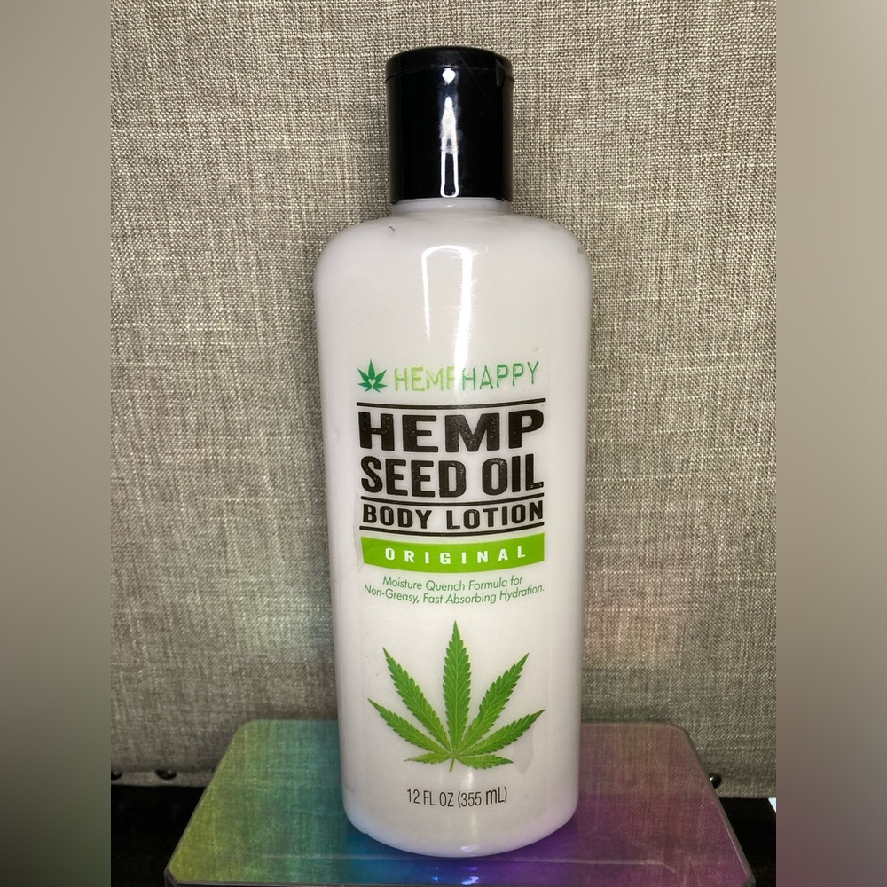 Hemp seed oil lotion